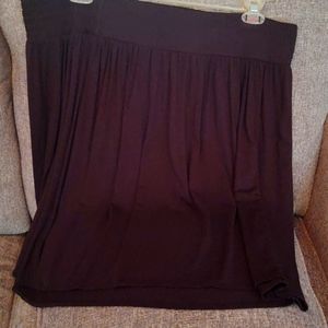 LB black  knit skater skirt 18/20